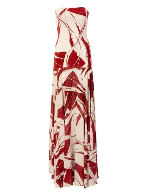 Muriel strapless maxi dress by SILVIA TCHERASSI