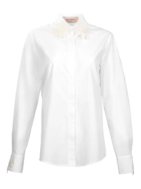 Naroa floral-detail shirt by SILVIA TCHERASSI