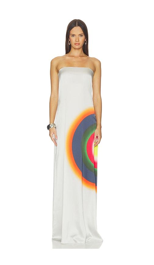 SILVIA TCHERASSI Bahiana Dress in Grey by SILVIA TCHERASSI