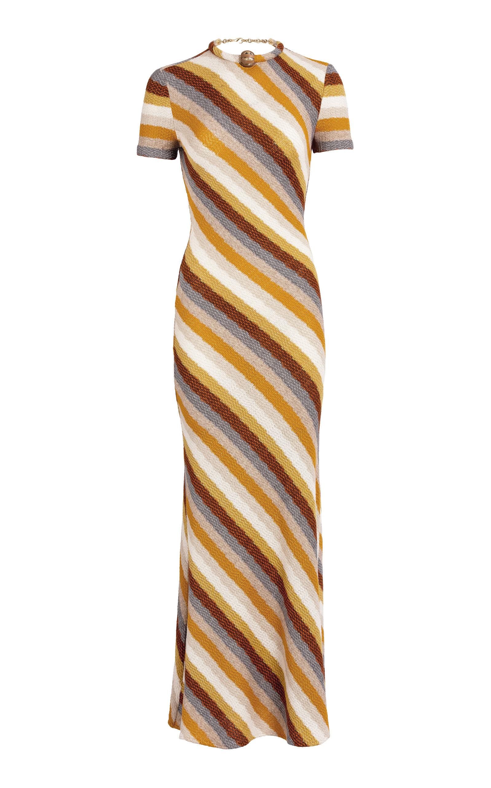 Silvia Tcherassi Allie Jewel-Detailed Knit Maxi Dress - Moda Operandi by SILVIA TCHERASSI