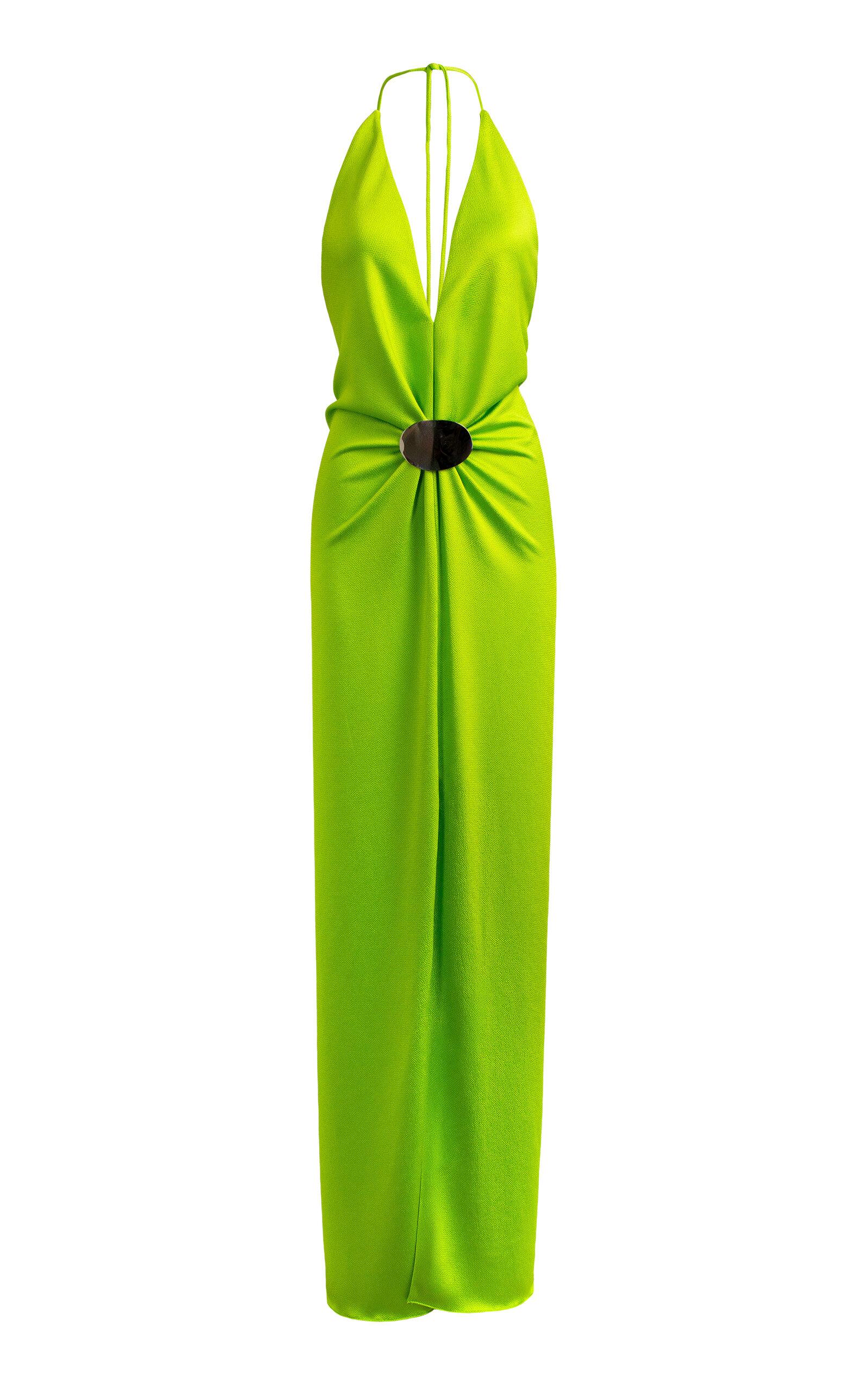 Silvia Tcherassi Rowan Silk Maxi Halter Dress - Moda Operandi by SILVIA TCHERASSI