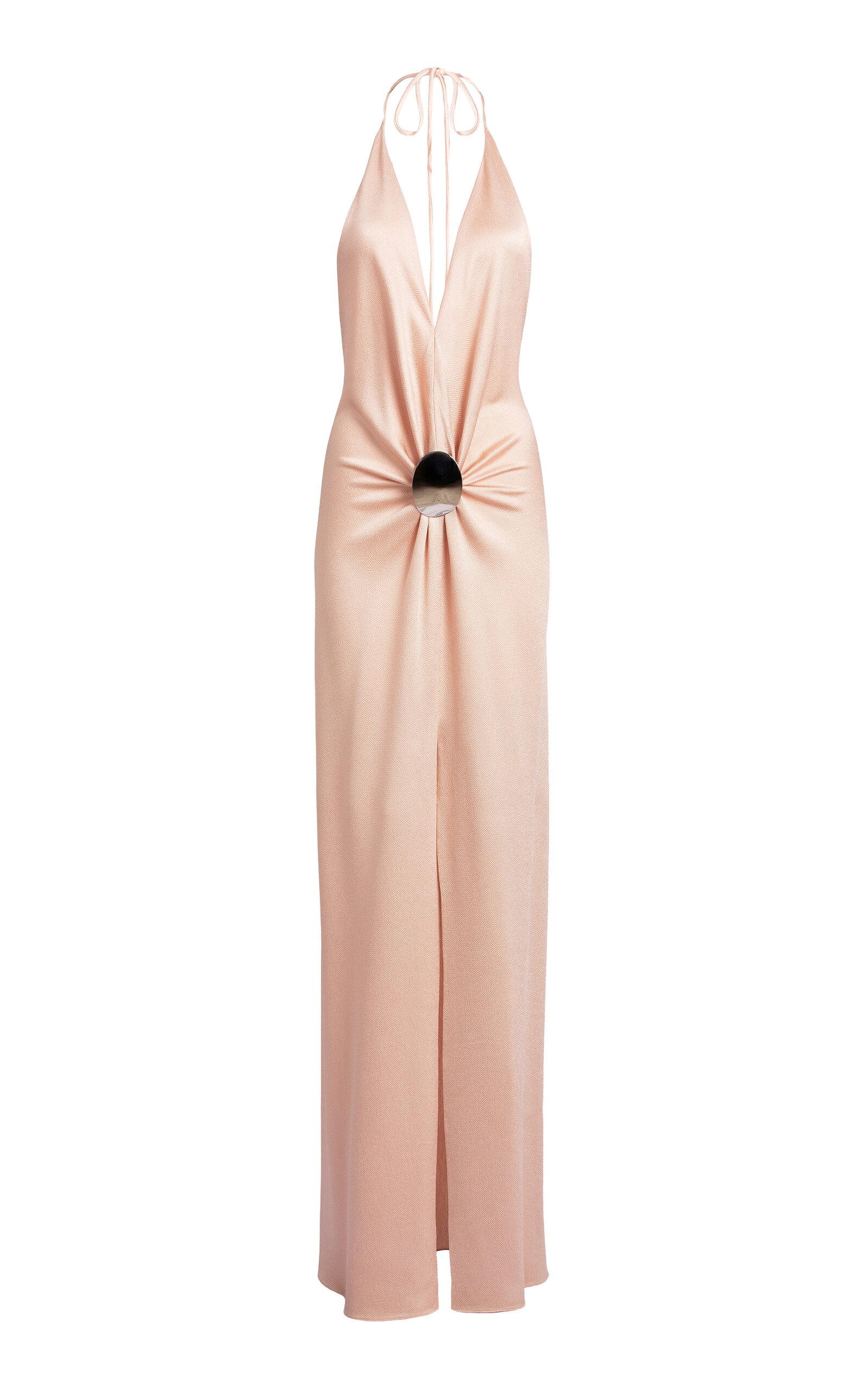 Silvia Tcherassi Rowan Silk Maxi Halter Dress - Moda Operandi by SILVIA TCHERASSI