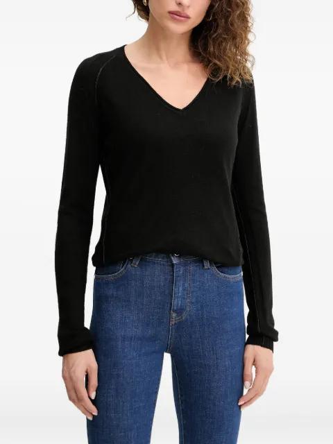 V-neck logo sweater by SILVIAN HEACH