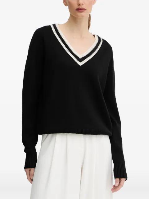 V-neck sweater by SILVIAN HEACH