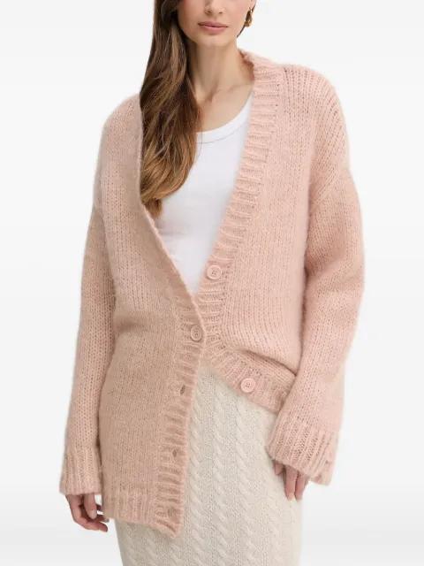 button-fastening cardigan by SILVIAN HEACH