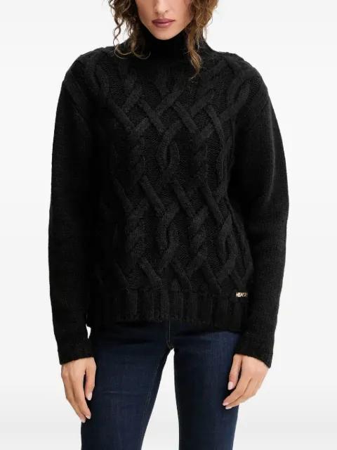 cable-knit roll neck sweater by SILVIAN HEACH