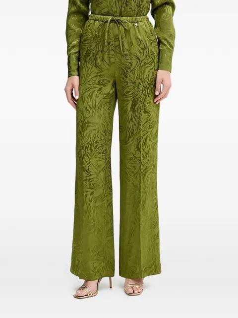 drawstring print trousers by SILVIAN HEACH