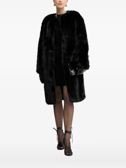 faux-fur coat by SILVIAN HEACH