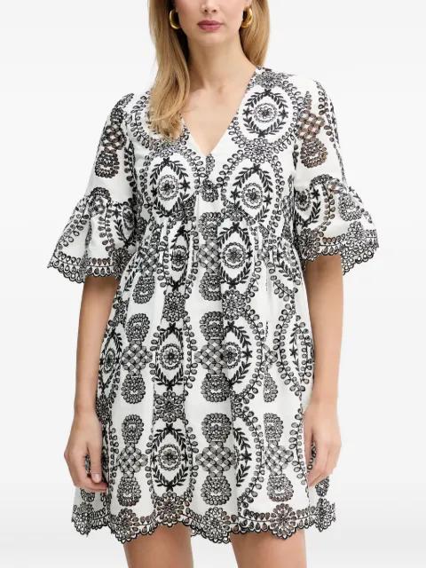 geometric-pattern mini dress by SILVIAN HEACH