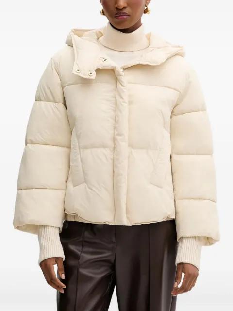 hoodied padded jacket by SILVIAN HEACH
