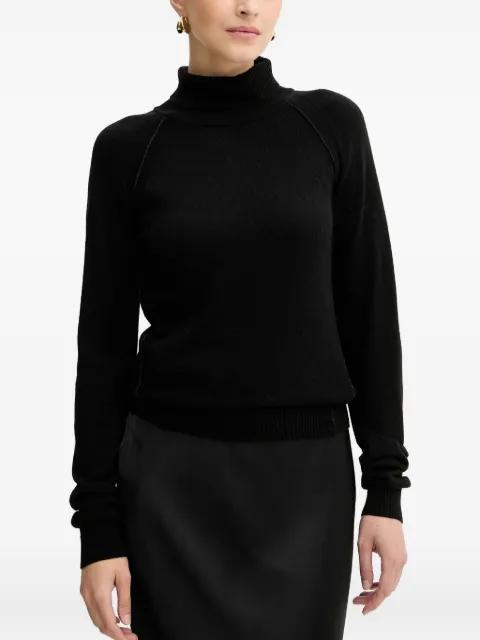 roll neck logo sweater by SILVIAN HEACH