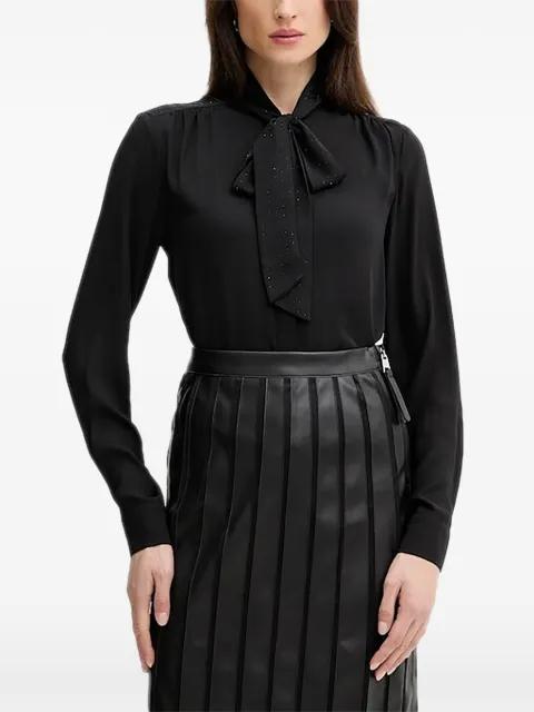 tie-neck blouse by SILVIAN HEACH
