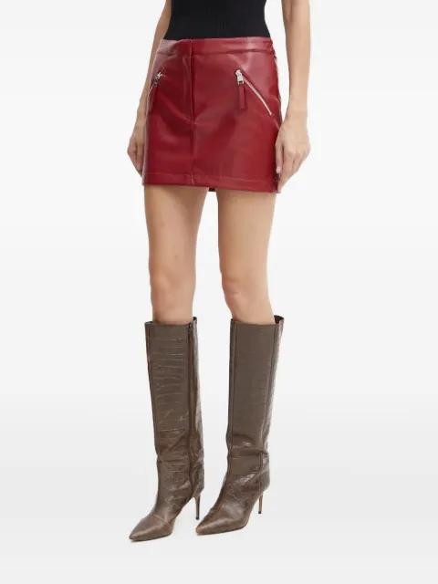 zip-pocket mini skirt by SILVIAN HEACH