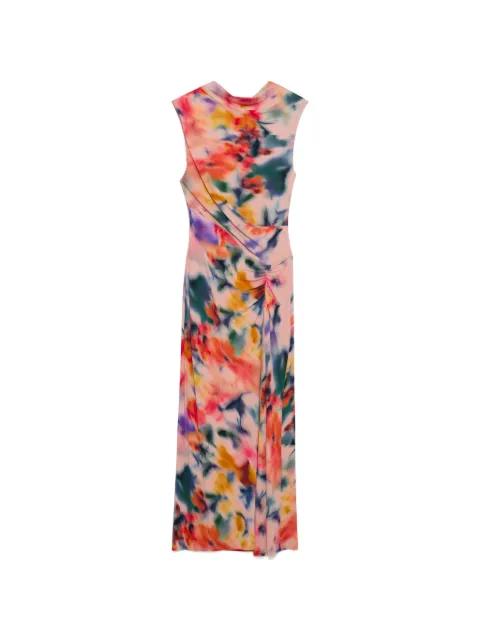 Acacia draped midi dress by SIMKHAI