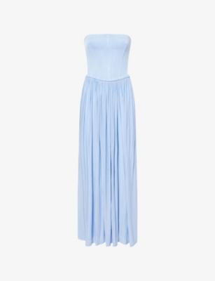 Adalys Strapless Bustier Jersey Maxi Dress by SIMKHAI