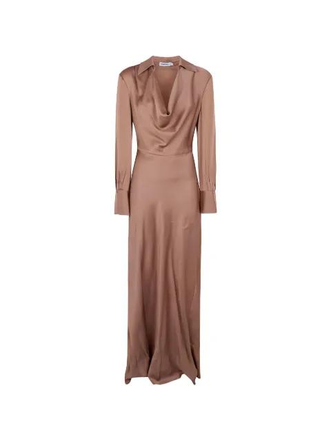 Adelle long-sleeved maxi dress by SIMKHAI