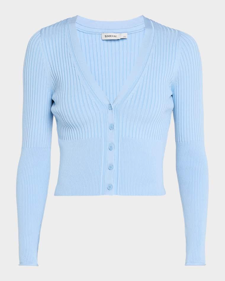 Ailany Cropped Cardigan by SIMKHAI