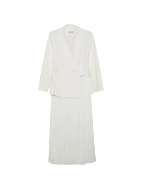 Alexandra pleated blazer dress by SIMKHAI