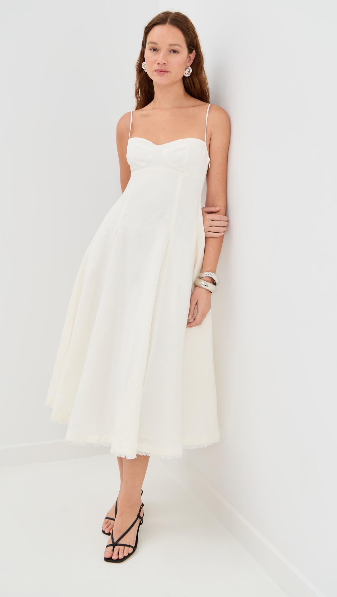 Analise Bustier Midi Dress by SIMKHAI