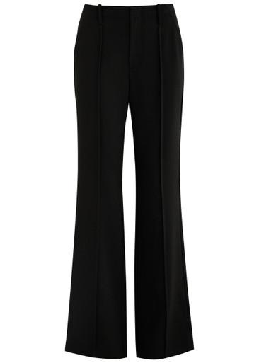 Ansel wide-leg crepe trousers by SIMKHAI
