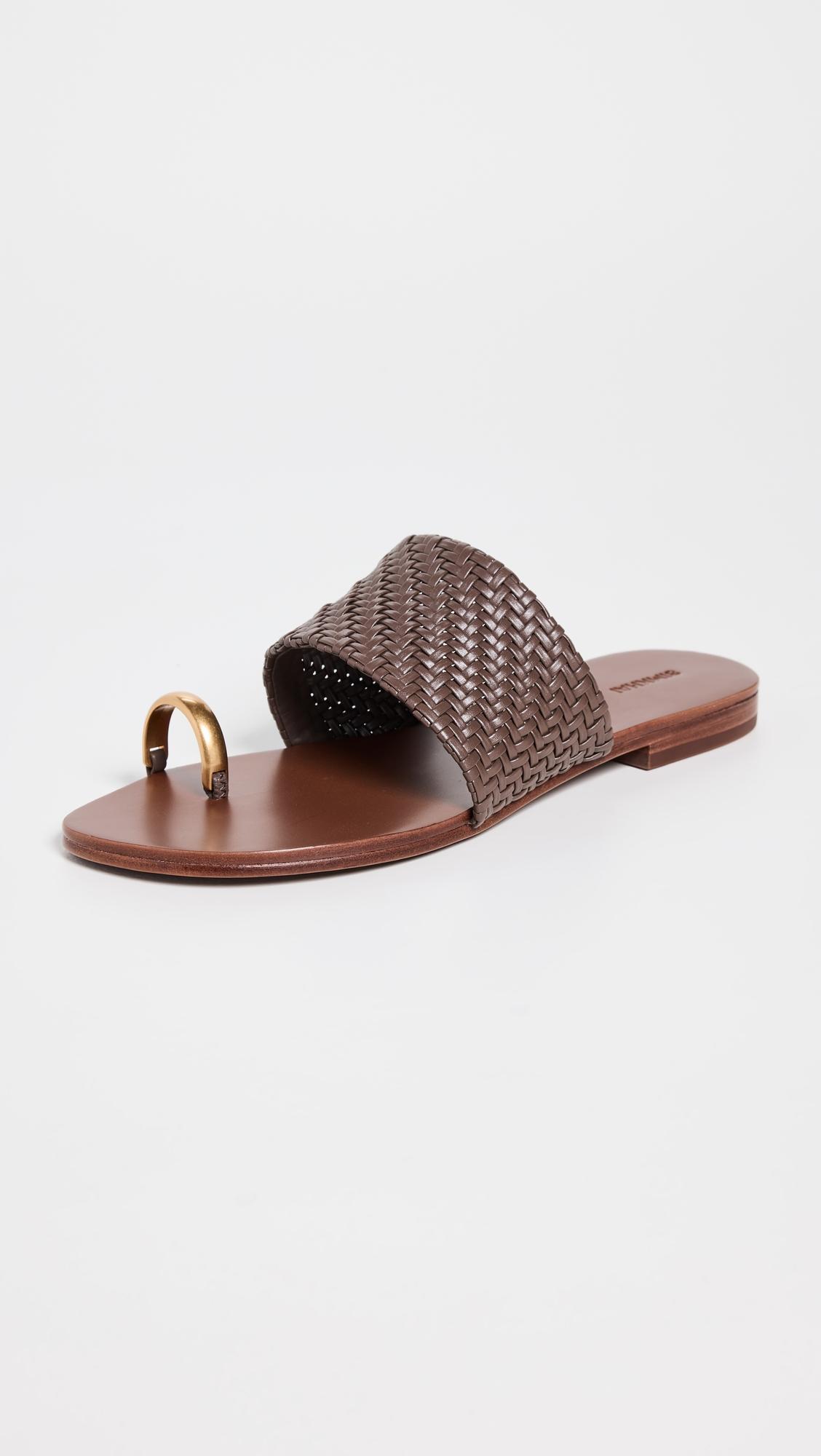 Ariana Woven Leather Sandals by SIMKHAI