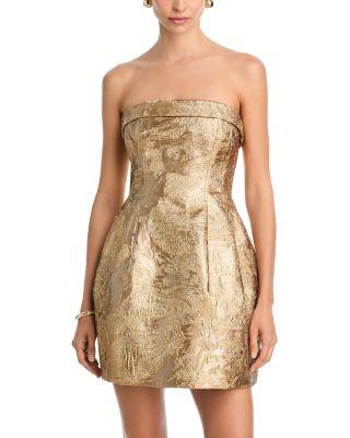 Ariani Strapless Mini Dress by SIMKHAI
