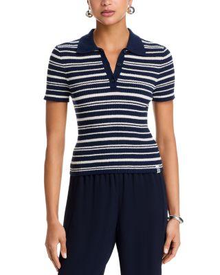 Averie Knit Polo by SIMKHAI