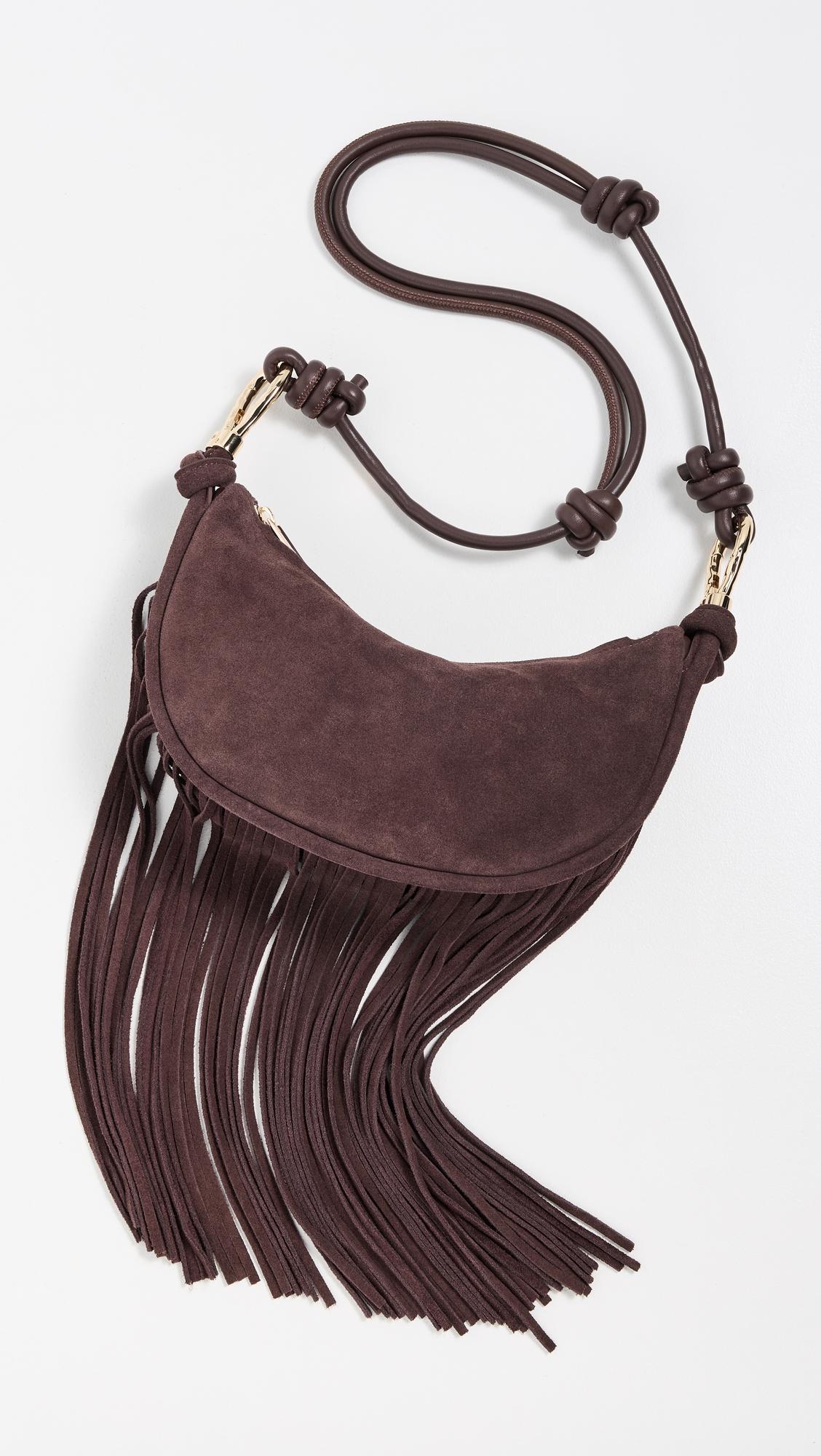 Avery Fringe Suede Crossbody by SIMKHAI