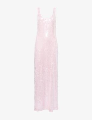 Bex Sleeveless Sequin-Embellished Maxi Dress by SIMKHAI