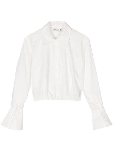 Blythe poplin cropped shirt by SIMKHAI
