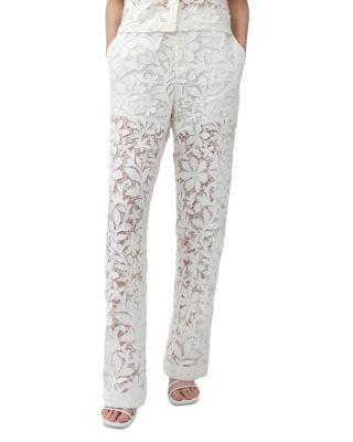 Braylen Cotton Lace Pants by SIMKHAI