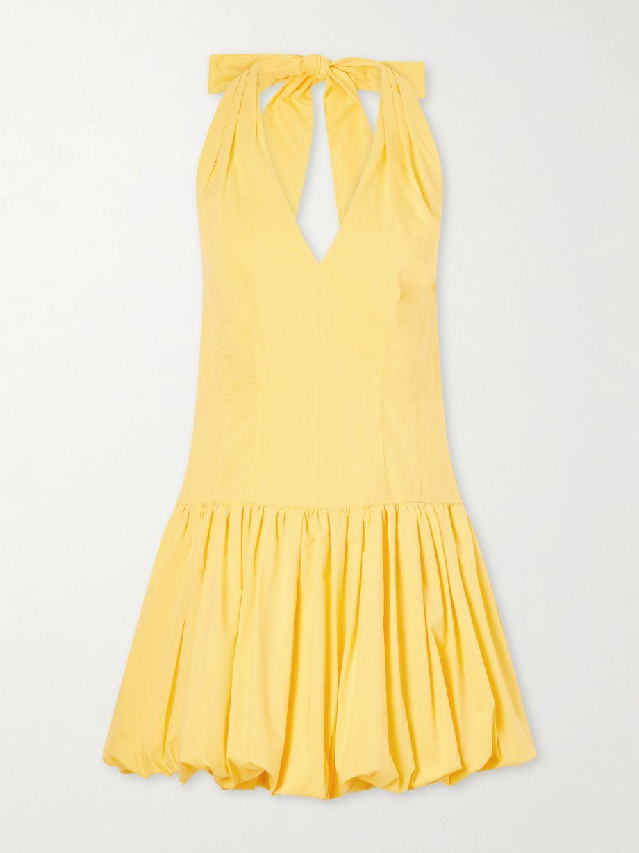 Brooke cotton-blend mini dress by SIMKHAI