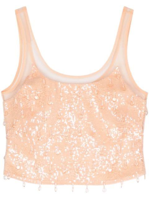 Callaway cropped tank top by SIMKHAI