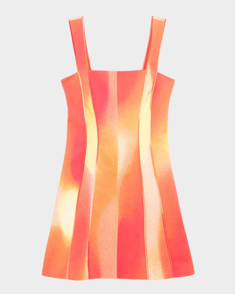 Calyx Square-Neck Mini Dress by SIMKHAI