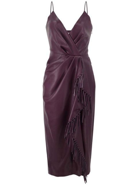 Carlee fringe-detailing dress by SIMKHAI