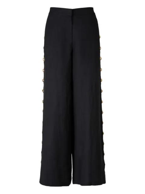 Cayman studded palazzo pants by SIMKHAI