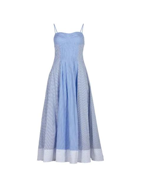 Chamberlain striped midi dress by SIMKHAI