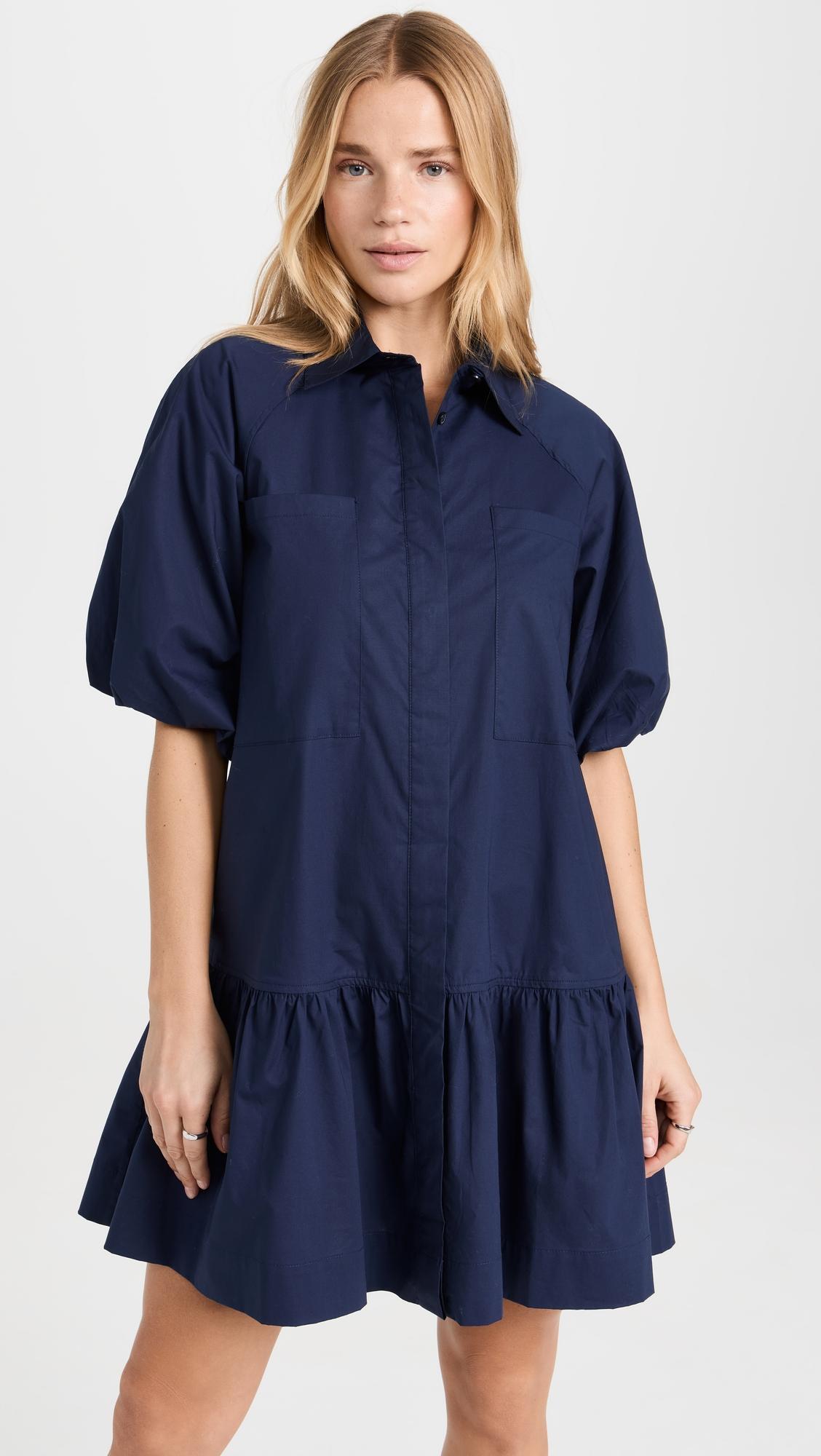 Crissy Cotton Poplin Dress by SIMKHAI