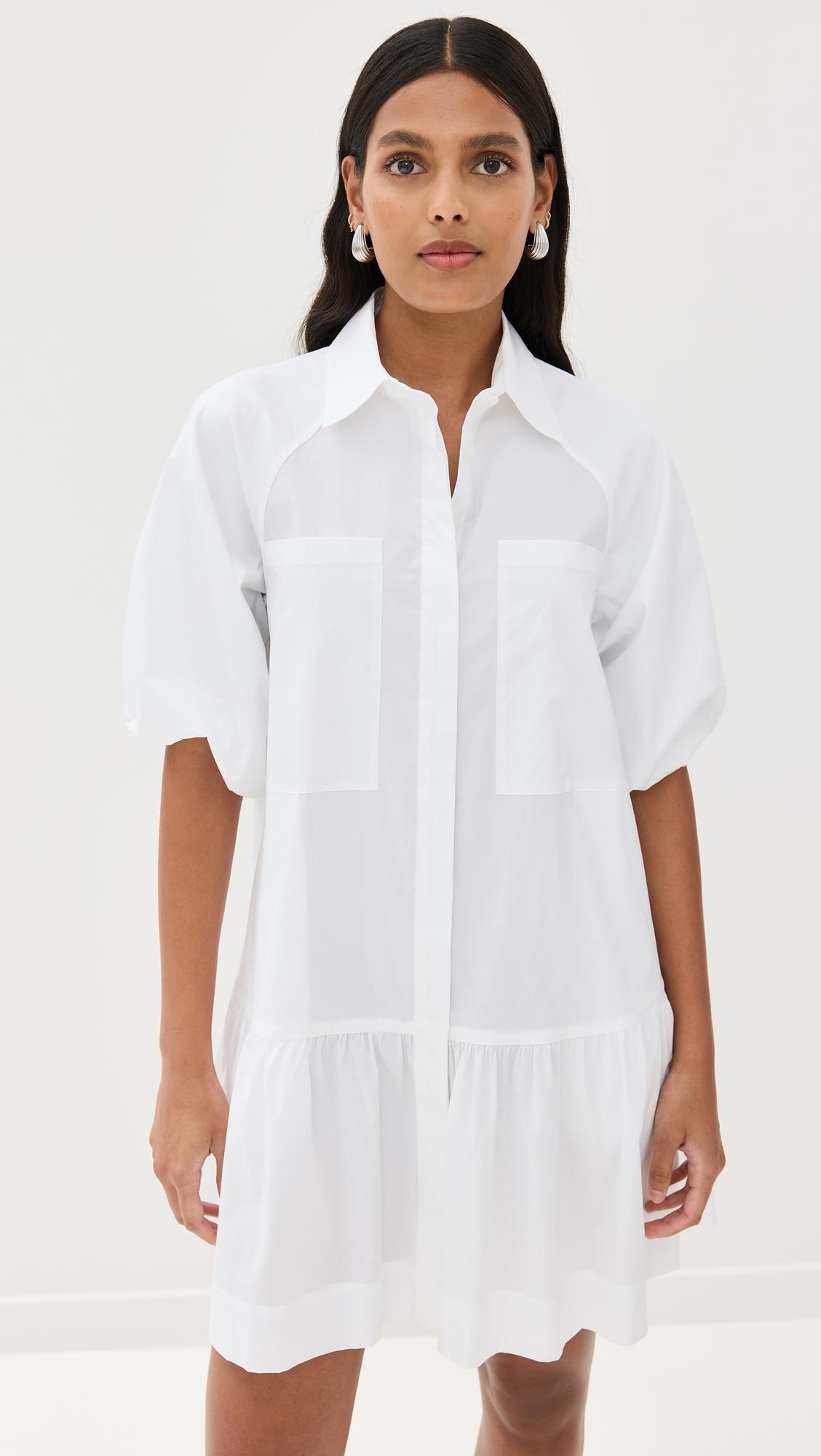 Crissy Cotton Poplin Dress by SIMKHAI