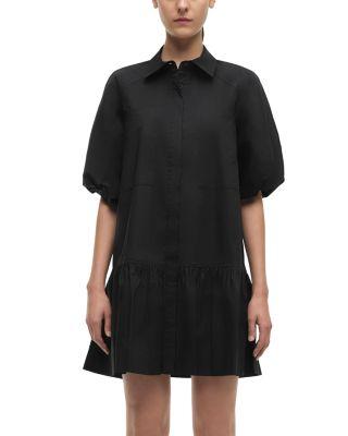 Crissy Cotton Poplin Mini Dress by SIMKHAI