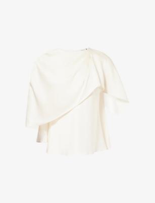 Eliora Cape Woven Top by SIMKHAI