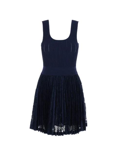 Elis ribbed lace dress by SIMKHAI