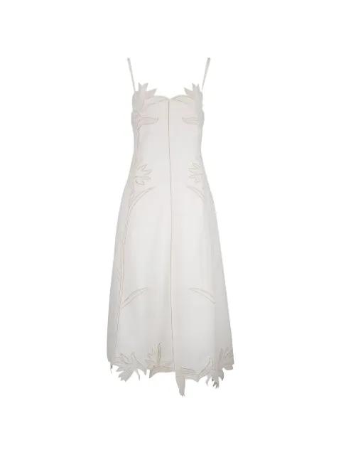 Ellery embroidered-details bustier dress by SIMKHAI