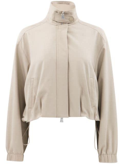 Geniveve cropped track jacket by SIMKHAI