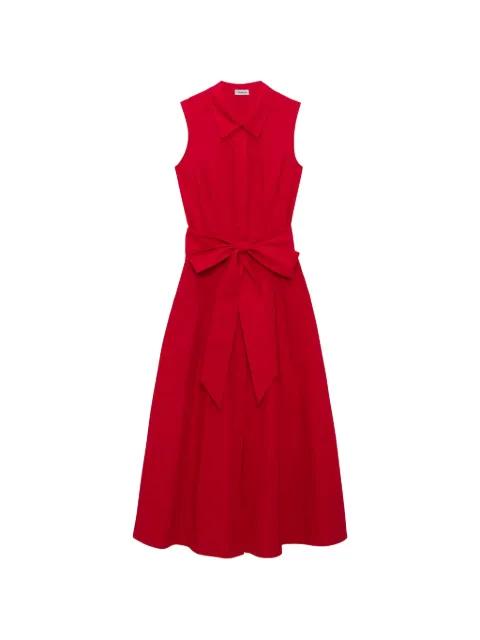 Genny sleeveless belted maxi dress by SIMKHAI