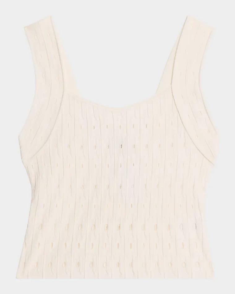 Gentry Knit Tank Top by SIMKHAI