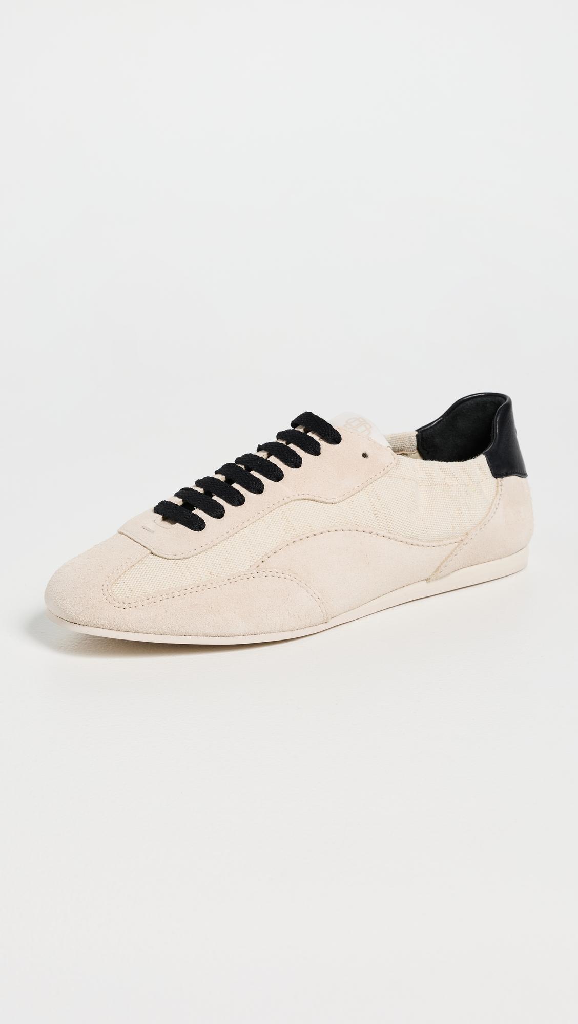 Georgie Elasticized Canvas Combo Sneakers by SIMKHAI