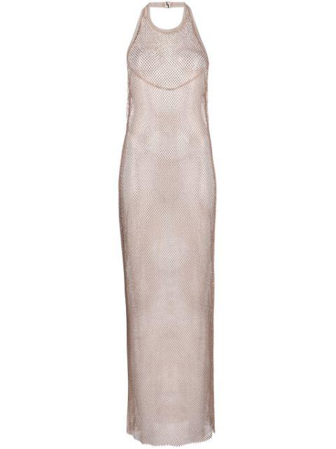 Inaya halterneck maxi dress by SIMKHAI