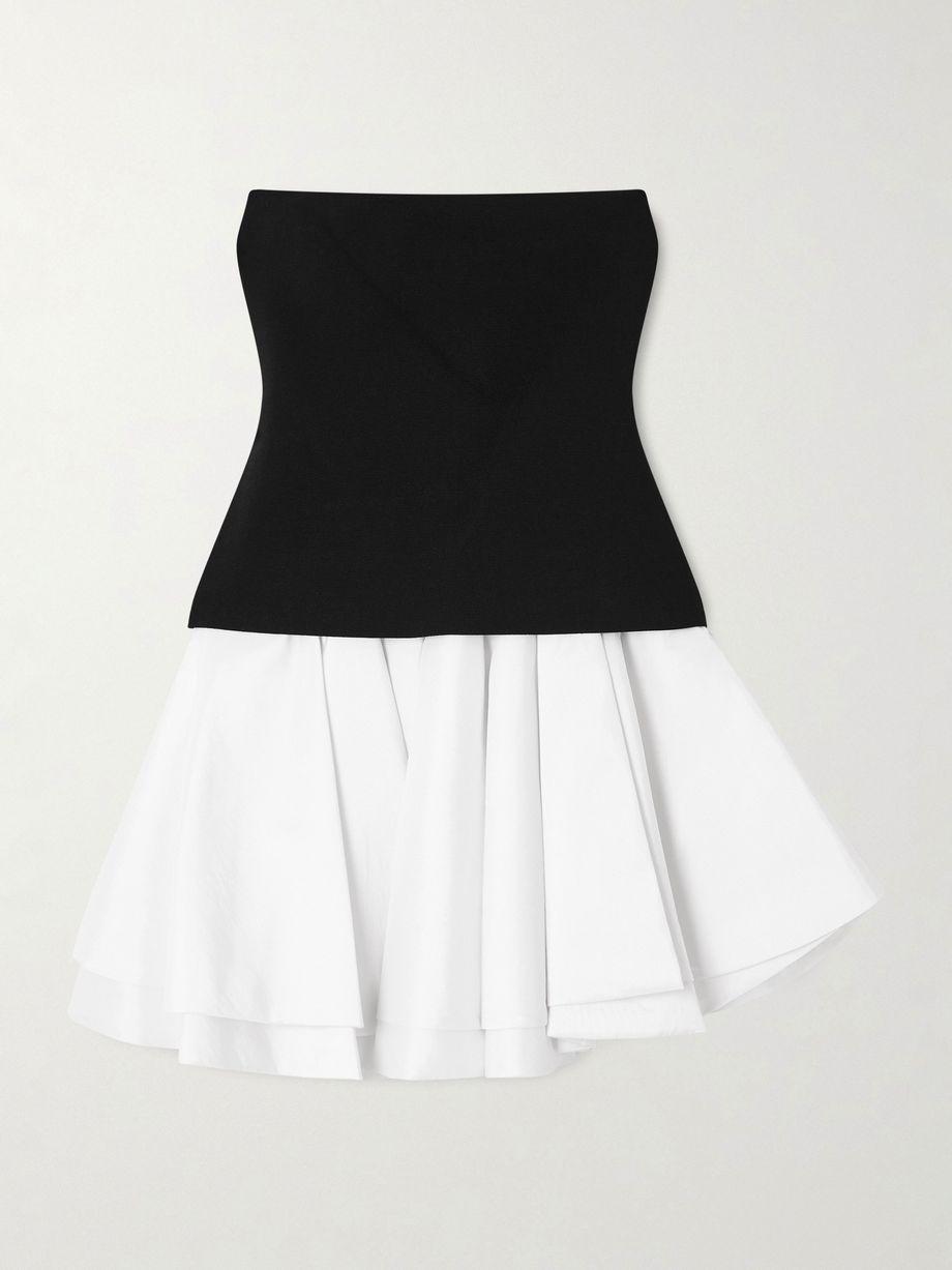 Isabelle ponte and taffeta midi dress by SIMKHAI