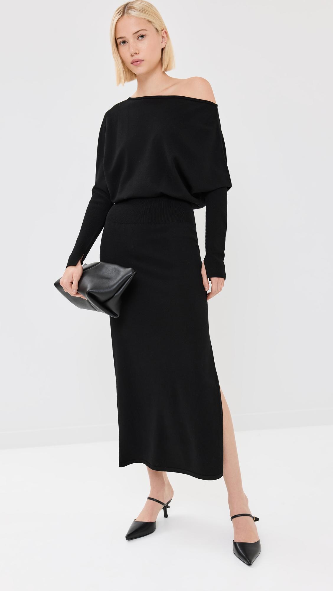 Janese Off Shoulder Midi Dress by SIMKHAI